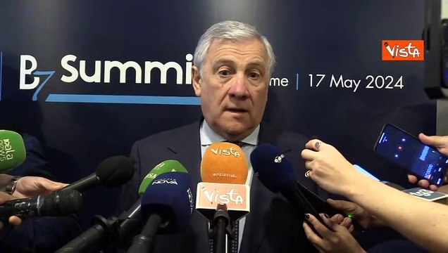 B7 Summit, Tajani: La diplomazia della crescita ? parte della nostra strategia