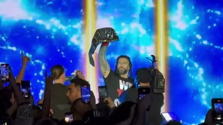 Roman Reigns vs Sami Zayn Full Match - WWE Live Event