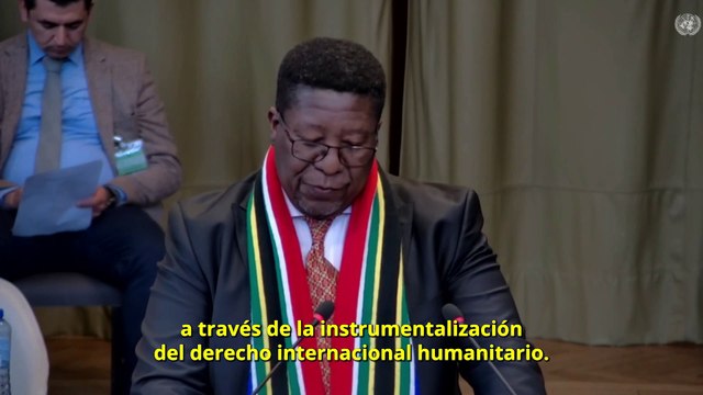 Sudáfrica asegura que Israel oculta sus crímenes instrumentalizando el derecho internacional