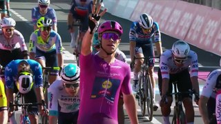Cycling - Giro d'Italia 2024 - Jonathan Milan like Tadej Pogacar with the hat-trick on Stage 13 of the Giro !