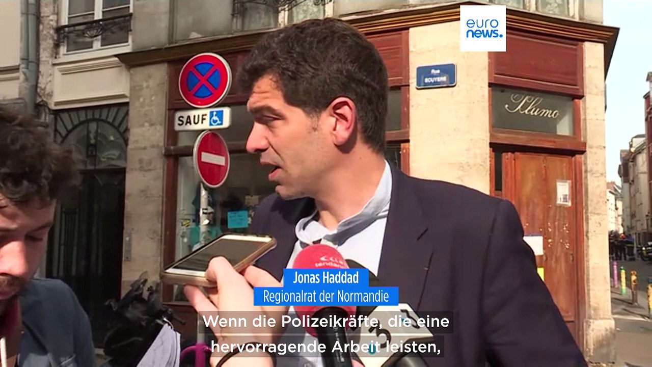 Brandanschlag auf Synagoge in Rouen vereitelt - Täter erschossen