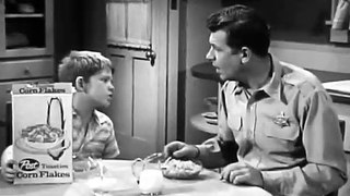 1960s Ronnie Howard Andy Griffith - Post Toasties cereal TV commercial