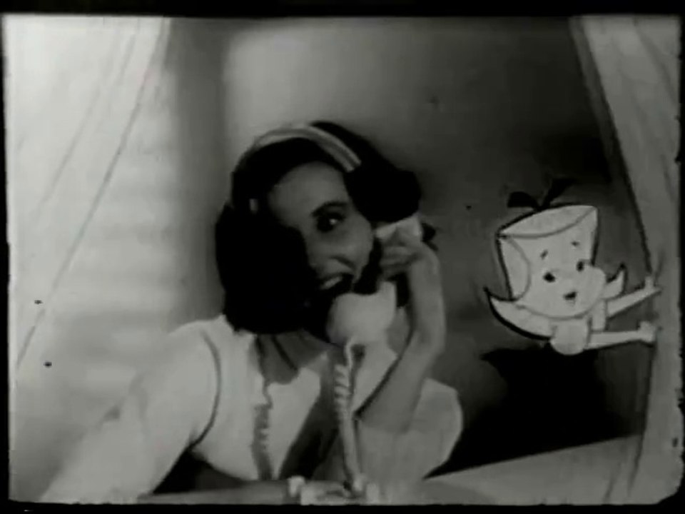 late 1950s Suave hair lotion - live action and animated TV commercial