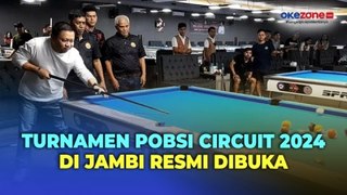 Turnamen POBSI Pool Circuit 2024 di Jambi Resmi Dibuka, Diramaikan Pebiliar Rangking Satu Nasional