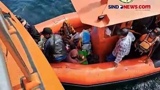 Nyaris Tenggelam, Tim SAR Evakuasi 36 Penumpang Kapal Q Ekspress di Perairan Buton Selatan