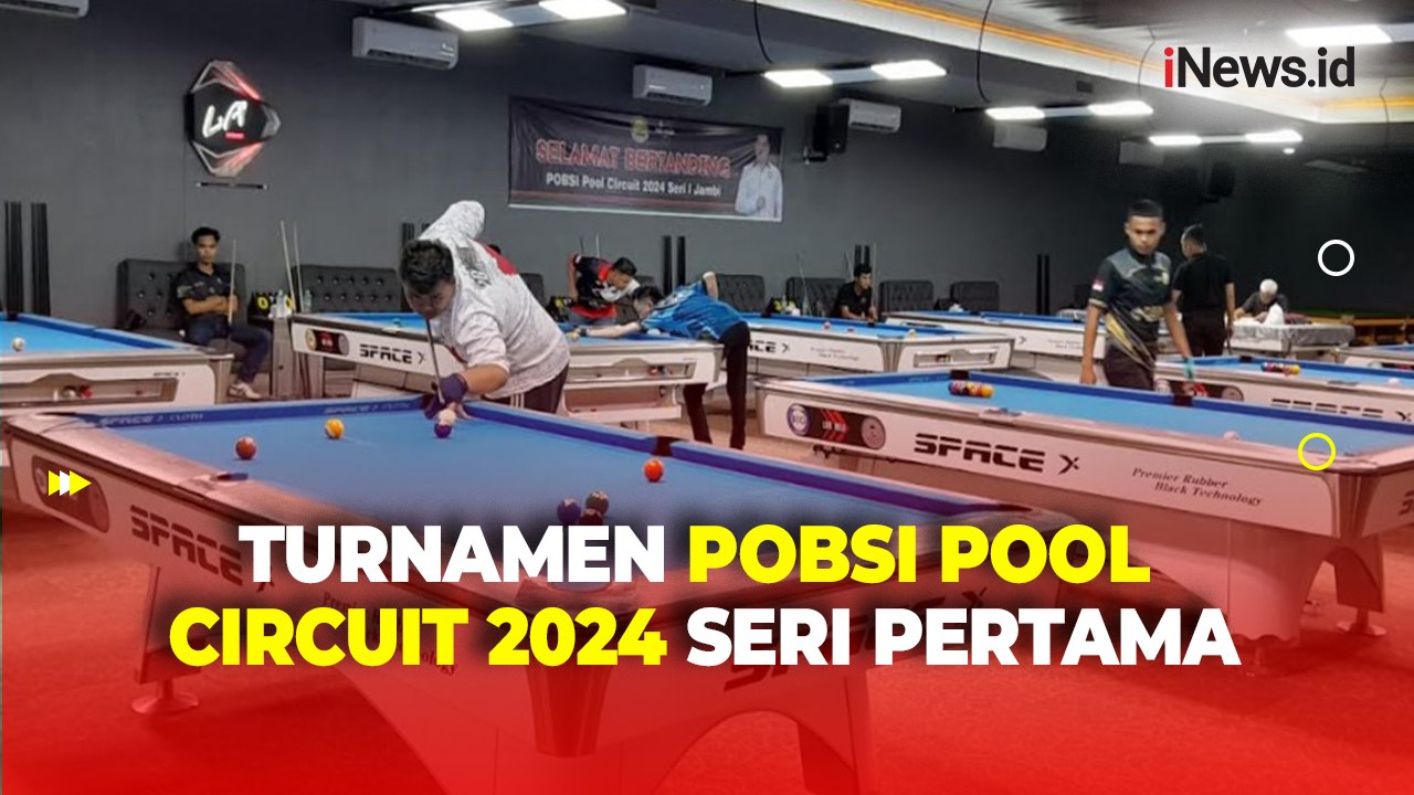 Diikuti 16 Provinsi di Indonesia, Turnamen POBSI Pool Circuit 2024 di ...