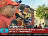 Sucre | Habitantes del municipio Mariño marchan en rechazo a las sanciones contra Venezuela