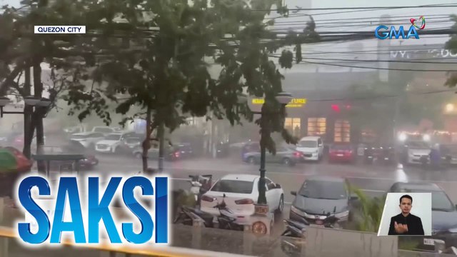 Metro Manila at ilang probinsya, nakaranas ng baha bunsod ng malakas na ulan | Saksi