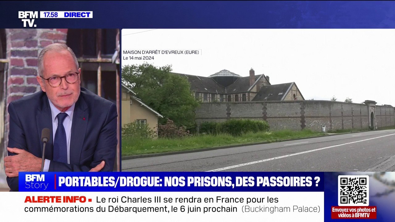 Laurent Ridel (ancien directeur de l'Administration pénitentiaire): "Nous avons une cinquantaine d'établissements qui ont des dispositifs anti-drone"