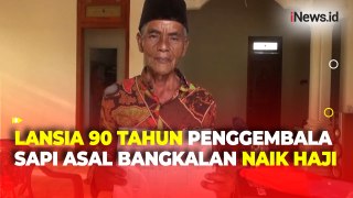 Sosok Muhtaram,  Lansia 90 Tahun Penggembala Sapi asal Bangkalan yang Berangkat Haji