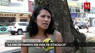 Relacionan muerte de Karen Ornelas en el caso del feminicida de Iztacalco, CdMx