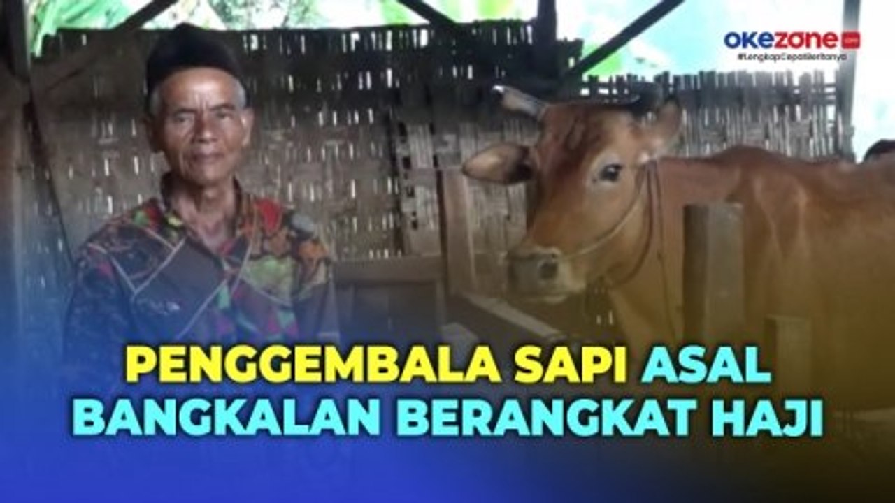Kisah Muhtaram, Penggembala Sapi Asal Bangkalan Berusia 90 Tahun Berangkat Haji Tahun Ini