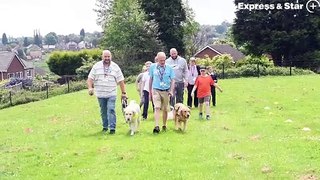 Woodsetton Special School, Dudley, hold a sponsored Guide Dogs walk.