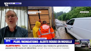 René Steiner (maire de Saint-Avold) sur les inondations en Moselle: 