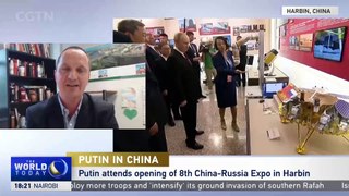 How significant is President Putin's visit to China?
