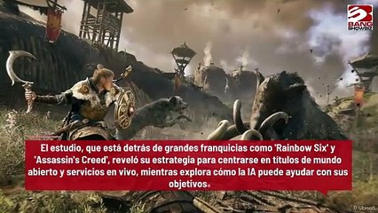 Invierte Ubisoft en IA para ayudar al desarrollo de juegos