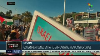 FTS 12:30 17-05: Spain denies port call for ship carrying arms to Israel