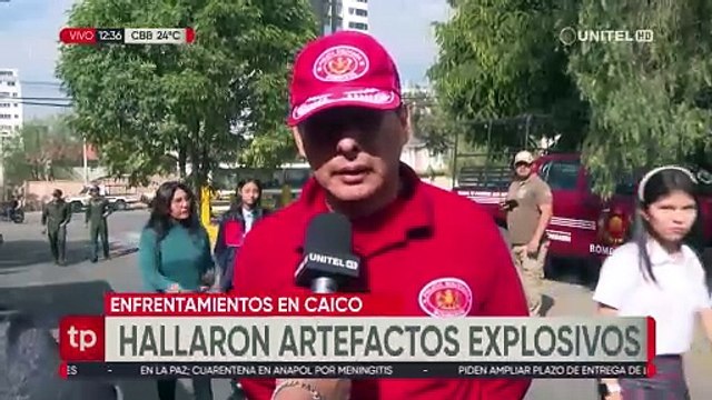 Hallan artefactos explosivos en la zona de enfrentamientos por tierras en Caico