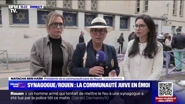 Natacha Ben Haïm (présidente de la communauté juive de Rouen): Quand un Juif est attaqué en France malheureusement, c'est banalisé
