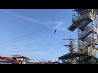 One Way In, One Way Out at Myrtle Beach Fun Broadwalk . Over the Edge!