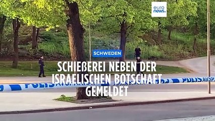 Schweden: Schießerei in der Nähe der israelischen Botschaft gemeldet