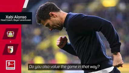 Alonso focused on Leverkusen's 'historic' unbeaten season