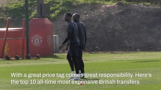 Most Expensive British Transfers Ever