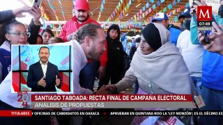 Santiago Taboada presenta un análisis de propuestas en su cierre de campaña