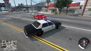 West Coast Barstow Pursuit (BeamNG Drive)