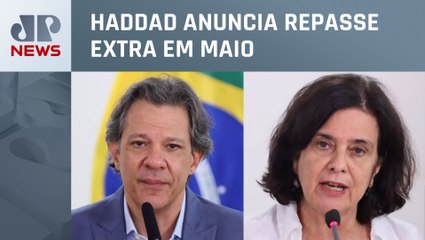 Nísia anuncia R$ 30 milhões a hospitais e equipamentos do RS