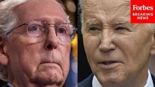 Americans Are ‘Tired Of Bidenomics’: Mitch McConnell Tears Into Biden Over 'Lies' About Inflation