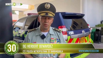 Policía asesinado al salir de su casa en Barranquilla