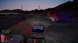 GTA 5 LSPDFR Underglow Neon Police Chase