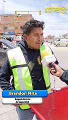 Conoce la brigada escolar creada por padres de familia de la Unidad Educativa "Rotary Chuquiago Marka"