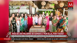 En Quintana Roo, mujeres se suman al movimiento 
