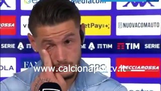 Fiorentina-Napoli 2-2 17/5/24 intervista post-partita Pasquale Mazzocchi