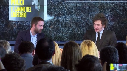 Milei ensalza a Abascal como "un gran ser humano"