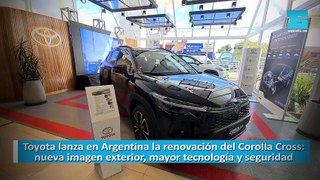 Toyota lanza en Argentina la renovación del Corolla Cross: nueva imagen exterior, mayor tecnología y seguridad