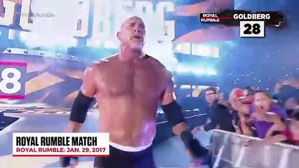 Every Goldberg match since his return_ WWE