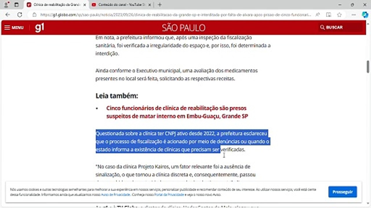 Clínica de reabilitação da Grande SP é interdit...