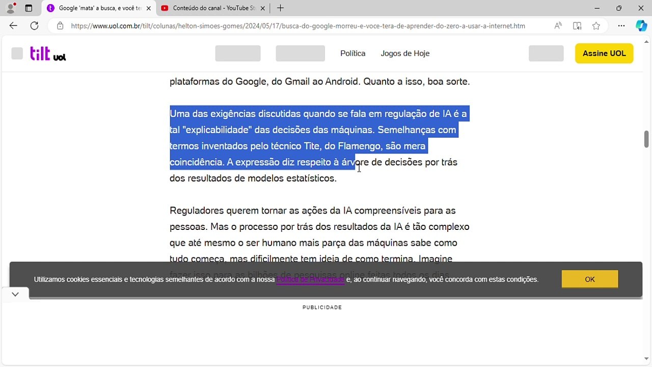 Google 'mata' a busca, e você terá de aprender...