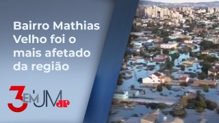Exclusivo: Jovem Pan sobrevoa cidade de Canoas-RS debaixo d’água após enchentes