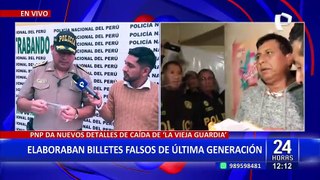 PNP desarticula banda de falsificadores de billetes: cabecillas eran dos terroristas sentenciados