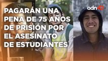 Seis años de exigir justicia por la muerte de estudiantes de cine sentenciando a cinco sujetos .
