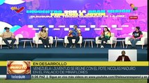 Presidente Nicolás Maduro recibe a la juventud en el Palacio de Miraflores
