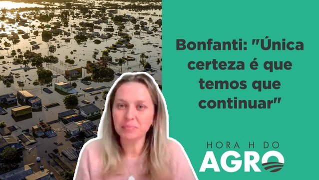 Criadora de suínos tenta recomeçar após catástrofe no RS | HORA H DO AGRO
