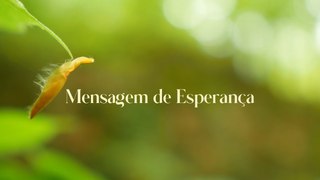 MENSAGEM DE ESPERANÇA - 17.05.2024