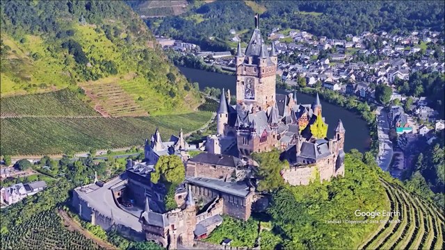 The Imperial Castle in Cochem, German