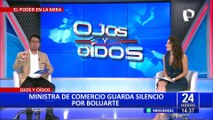 Ministra Galdo defiende a Boluarte, pero se niega a responder si 