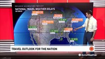 Storms to cause travel delays across multiple parts of the country this weekend